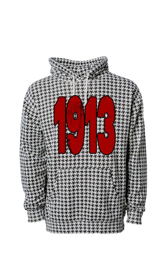 1913 Houndstooth Hoodie