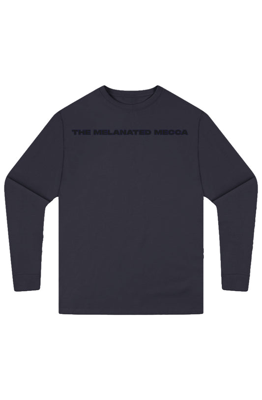 Melanated Mecca Glow Up Heavyweight Long Sleeve Tee
