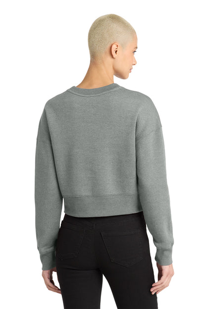 Bleed Blue Crop Crew Sweatshirt