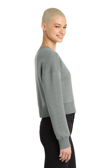 Bleed Blue Crop Crew Sweatshirt