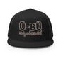 Ū-BÜ 5-Panel Trucker Cap - Red, Black + Green