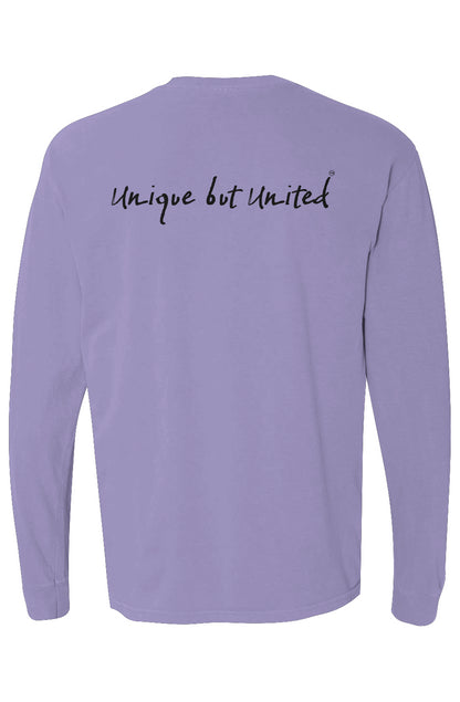 Stay Woke Bright Pigment Dyed Heavyweight Long Sleeve T Shirt