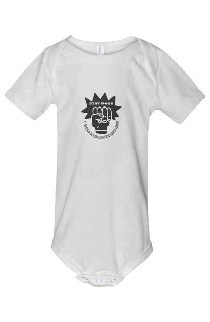 Stay Woke Baby Jersey One Piece