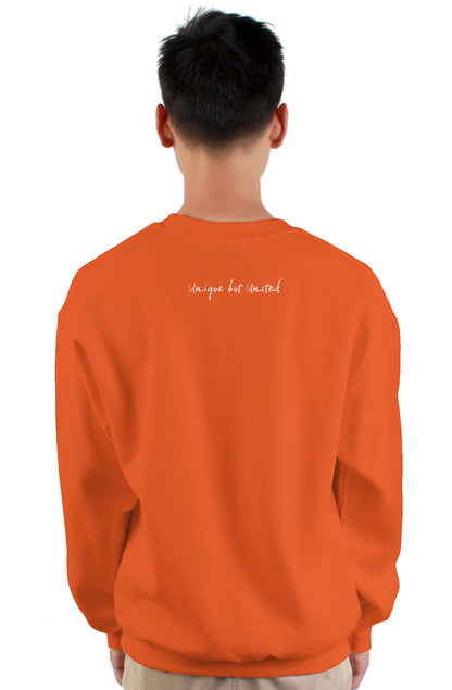 92%ERs are Unique But United Crewneck - White