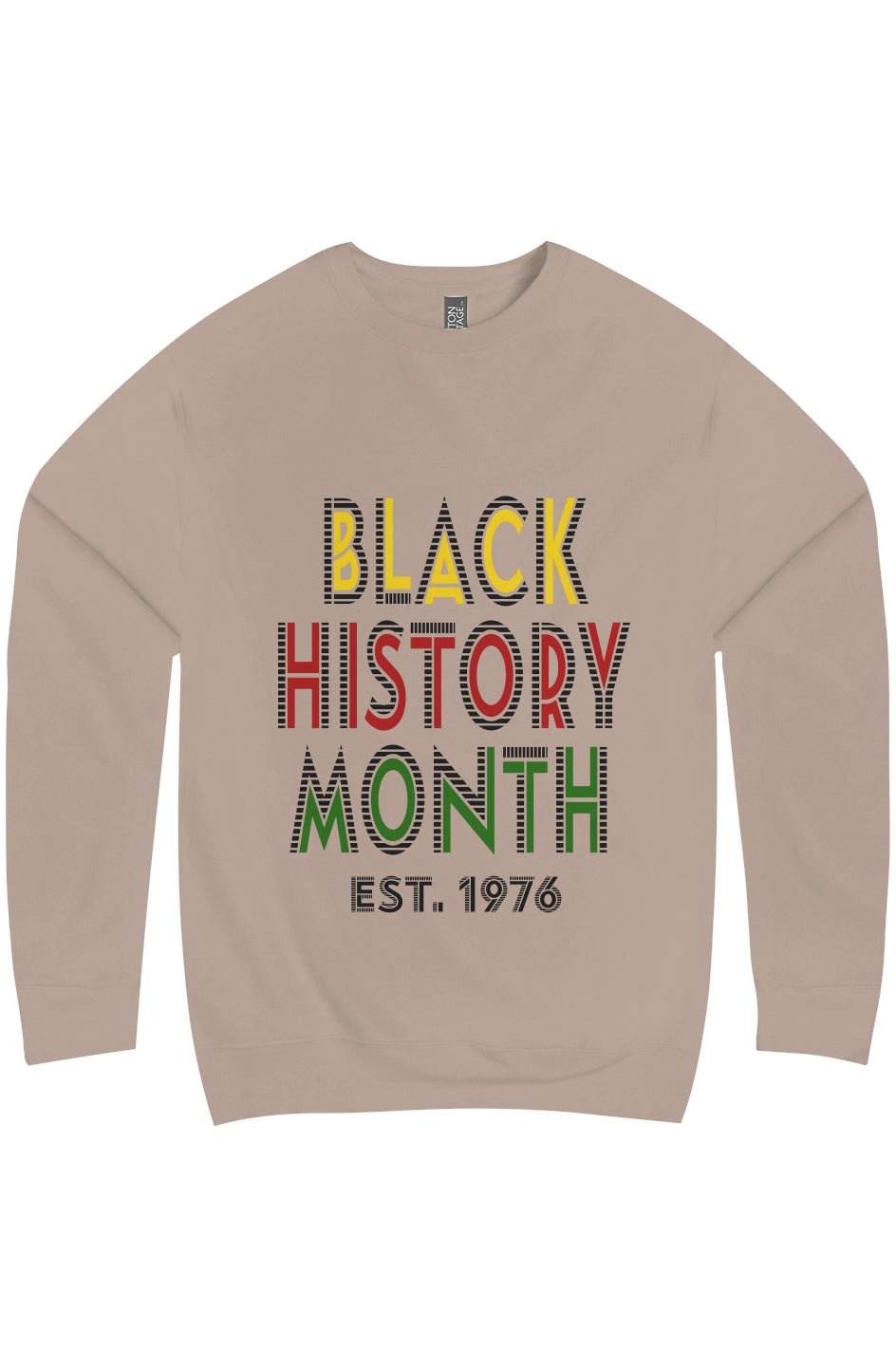 Black History Month Premium Crew Neck