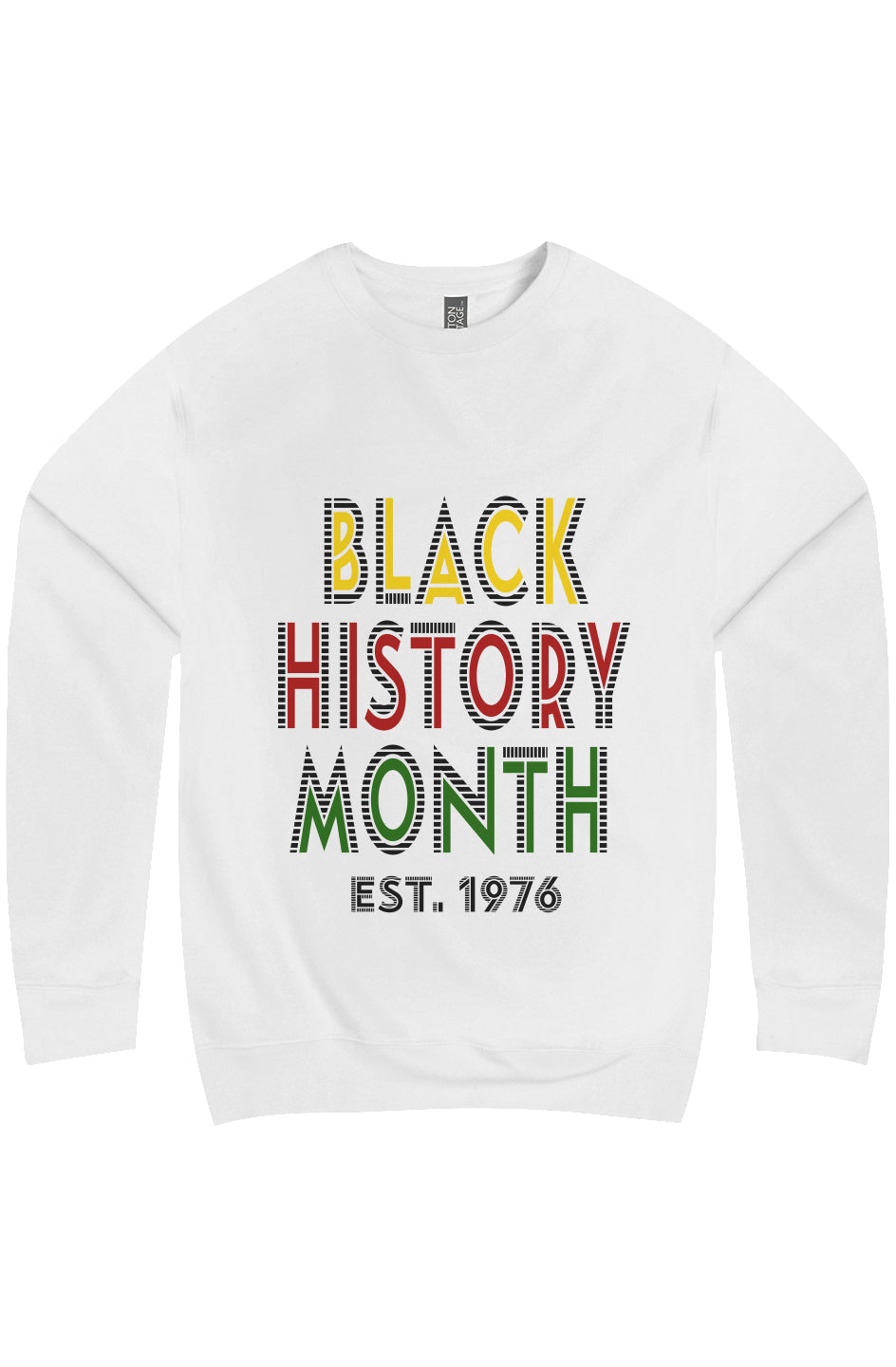 Black History Month Premium Crew Neck