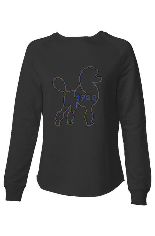 SGR Outline +1922 Womens Lightweight Wash Sweatshi