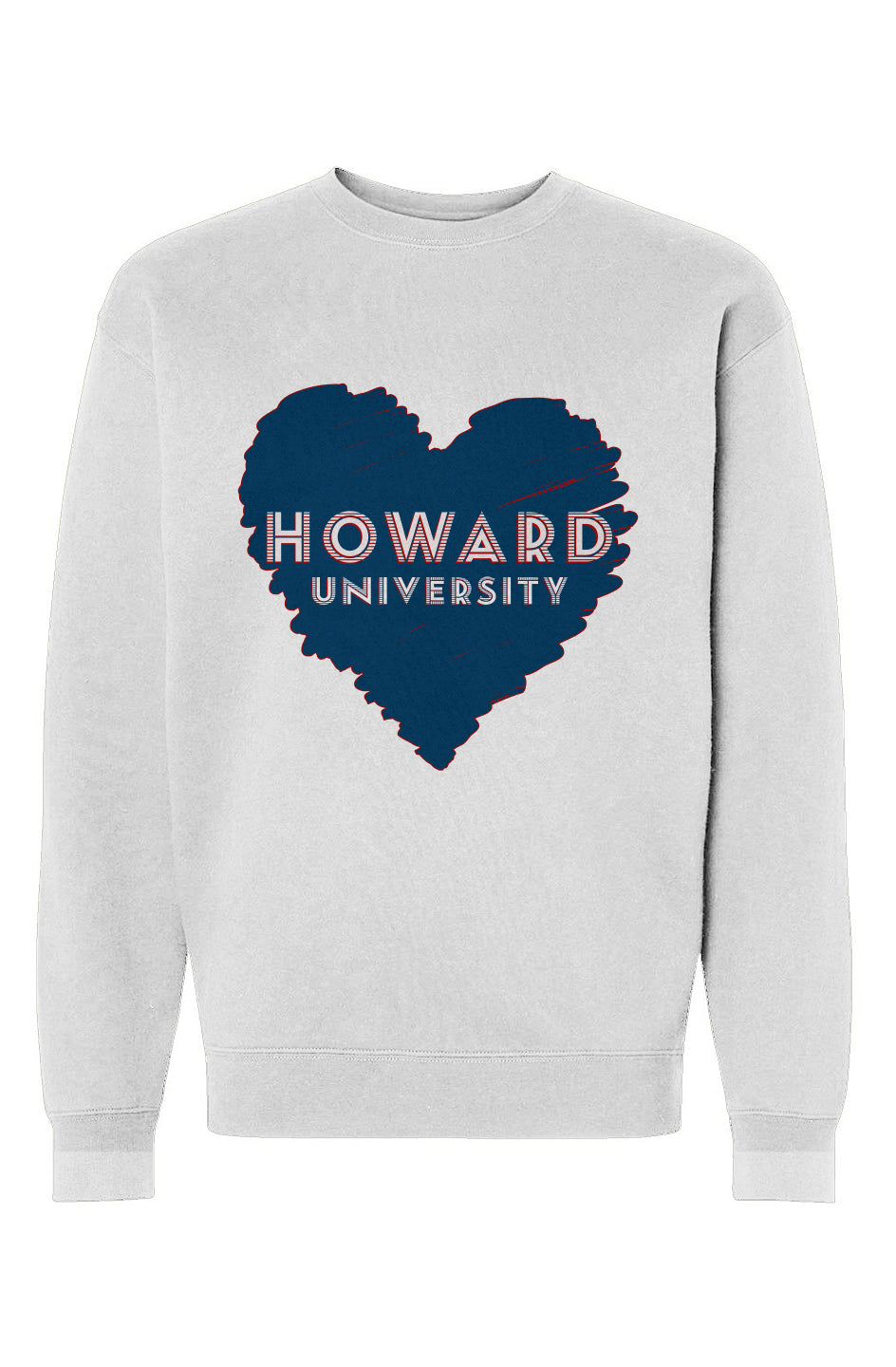 Howard Red Black & Green LOVE Heavyweight Crewneck Sweat