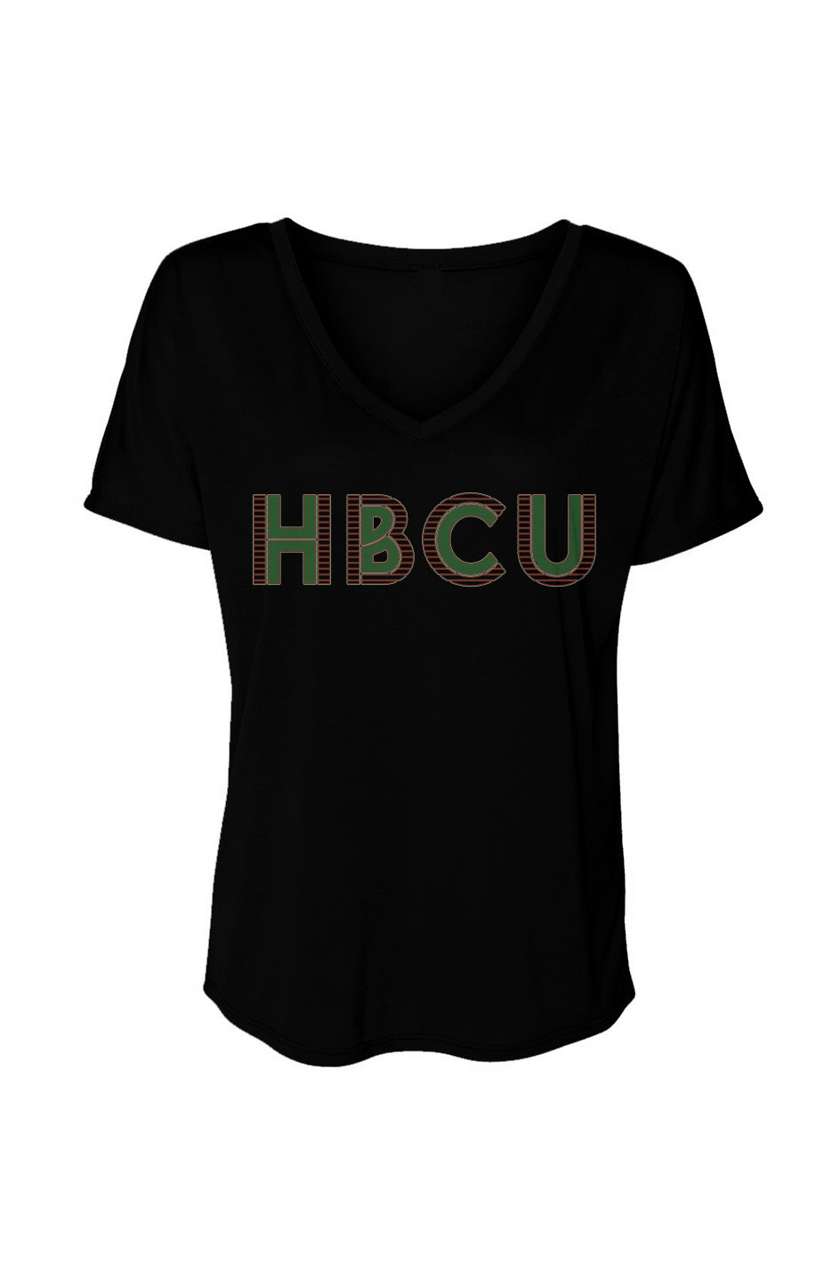 HBCU 4 the Culture Women’s Slouchy V-Neck T-Shirt