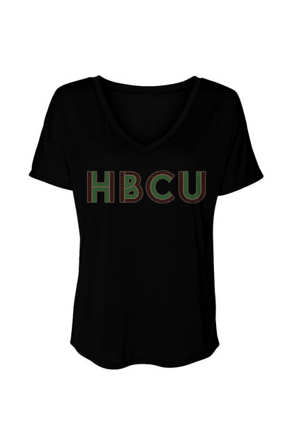 HBCU 4 the Culture Women’s Slouchy V-Neck T-Shirt