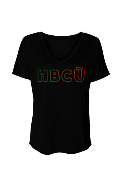 HBCU 4 the Culture Women’s Slouchy V-Neck T-Shirt