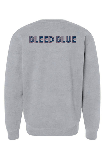 Howard Love, Bleed Blue Heavyweight Crewneck Sweatshirt