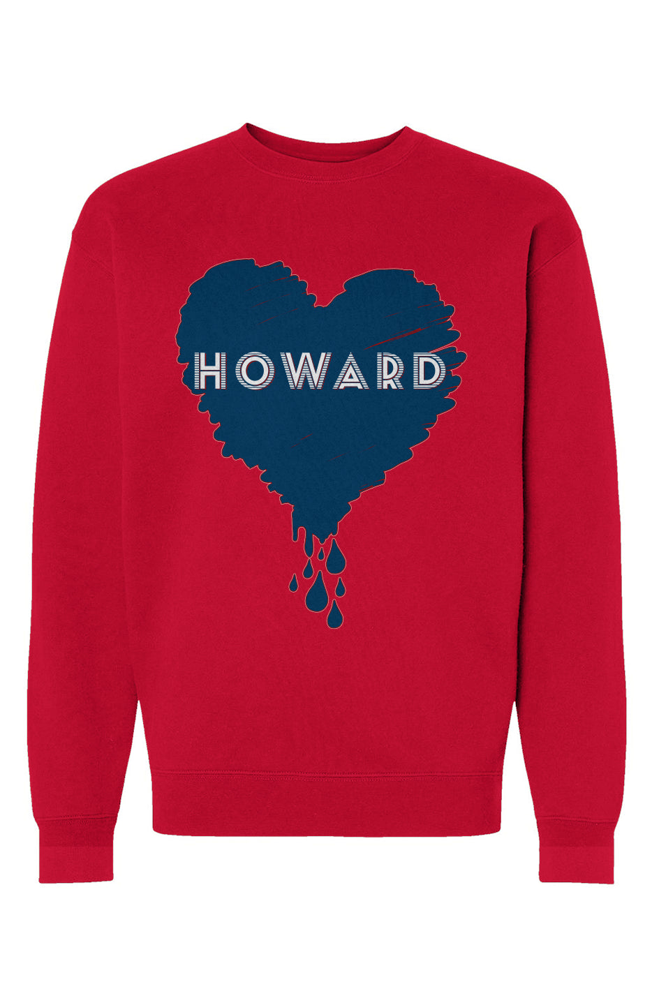 Howard Love, Bleed Blue Heavyweight Crewneck Sweatshirt