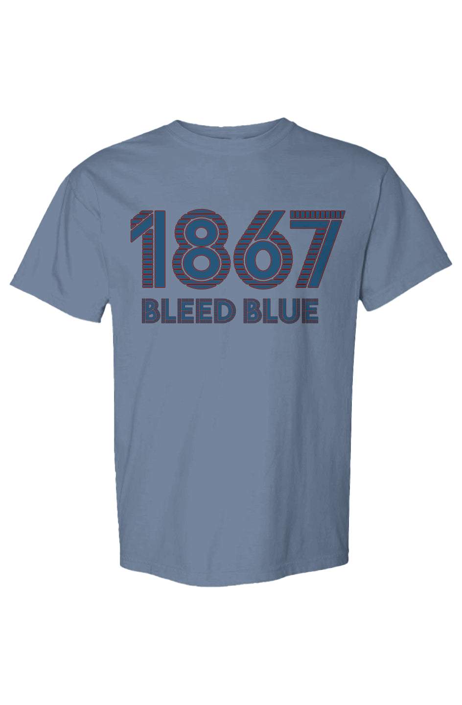 1867 Bleed Blue Heavyweight T-Shirt
