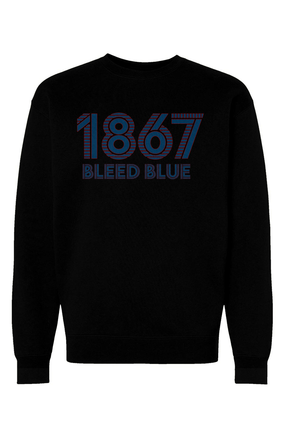 1867 Bleed Blue Heavyweight Crewneck Sweatshirt