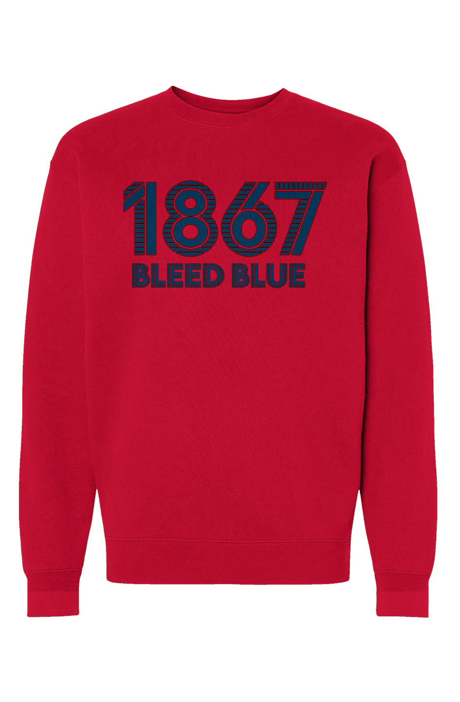 1867 Bleed Blue Heavyweight Crewneck Sweatshirt