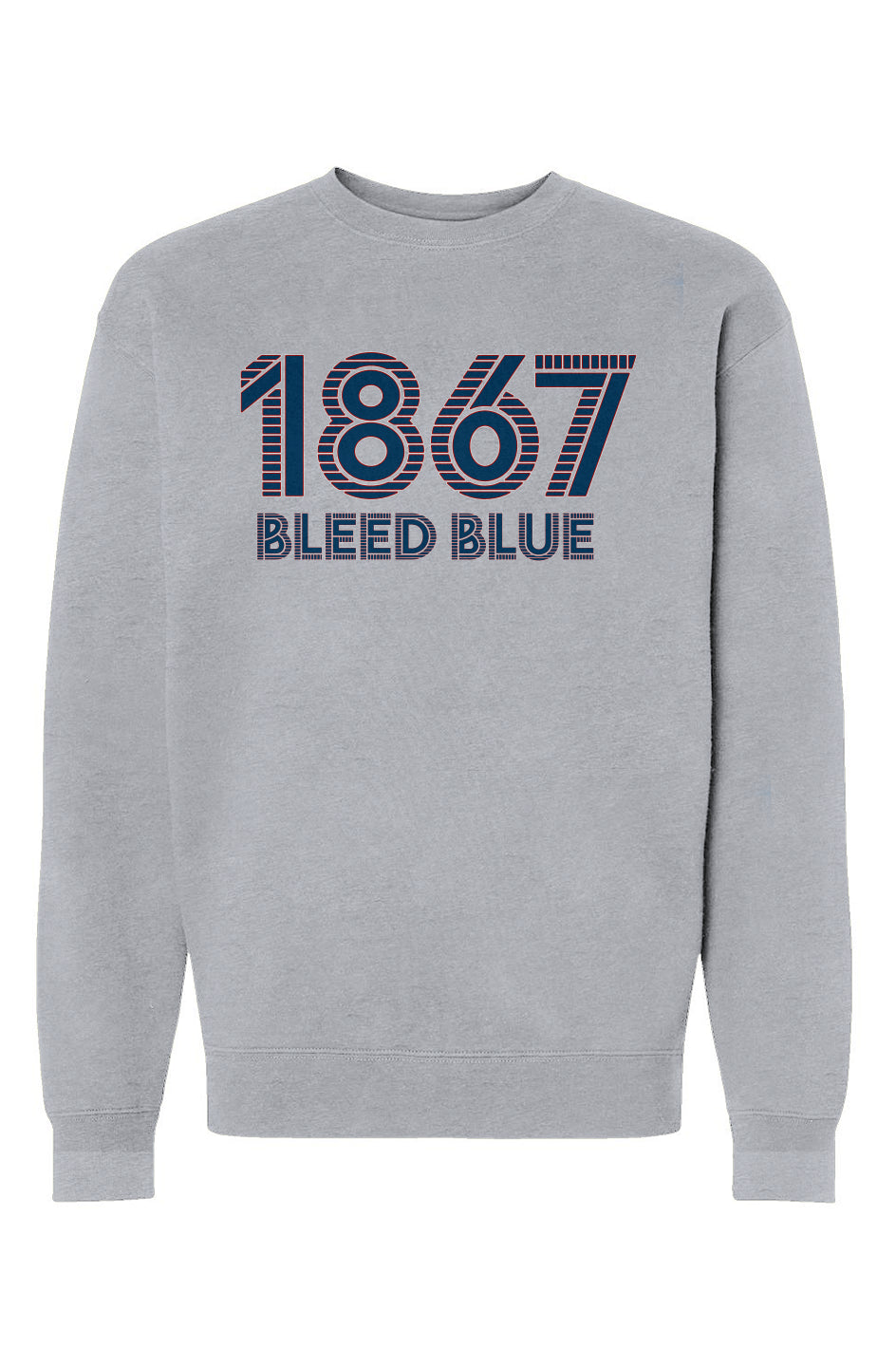 1867 Bleed Blue Heavyweight Crewneck Sweatshirt