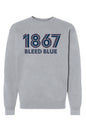 1867 Bleed Blue Heavyweight Crewneck Sweatshirt