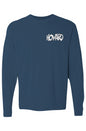 Howard mm Pigment Dyed Heavyweight Long Sleeve T Shirt