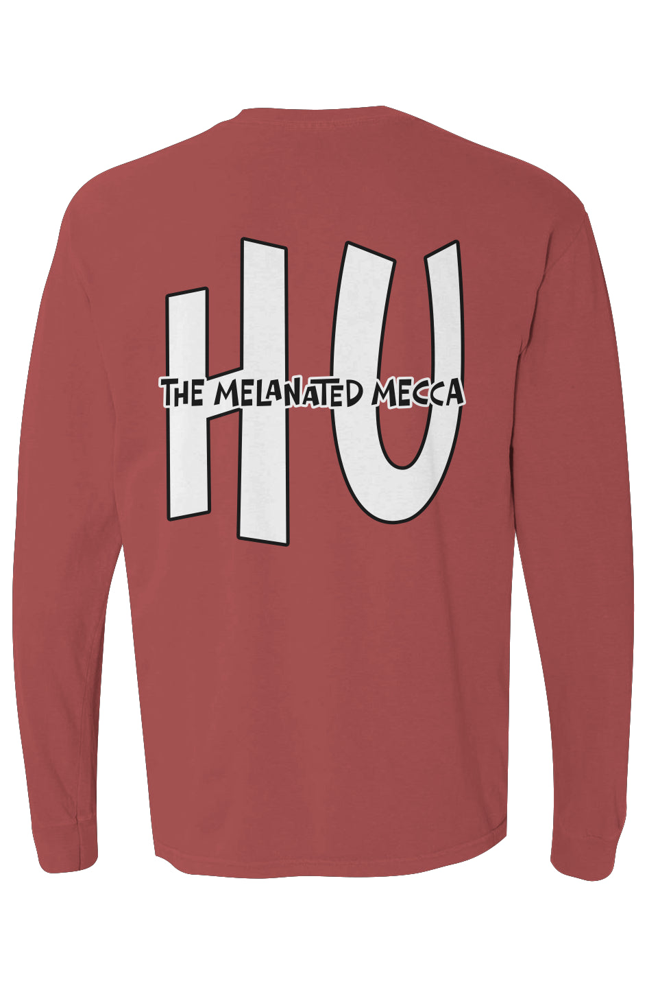 THE Melanated Mecca Heavyweight Long Sleeve T-Shirt