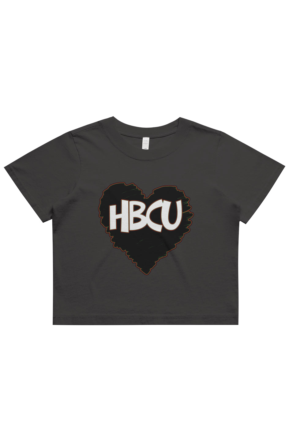 HBCU LOVE Heavy Faded Crop Tee