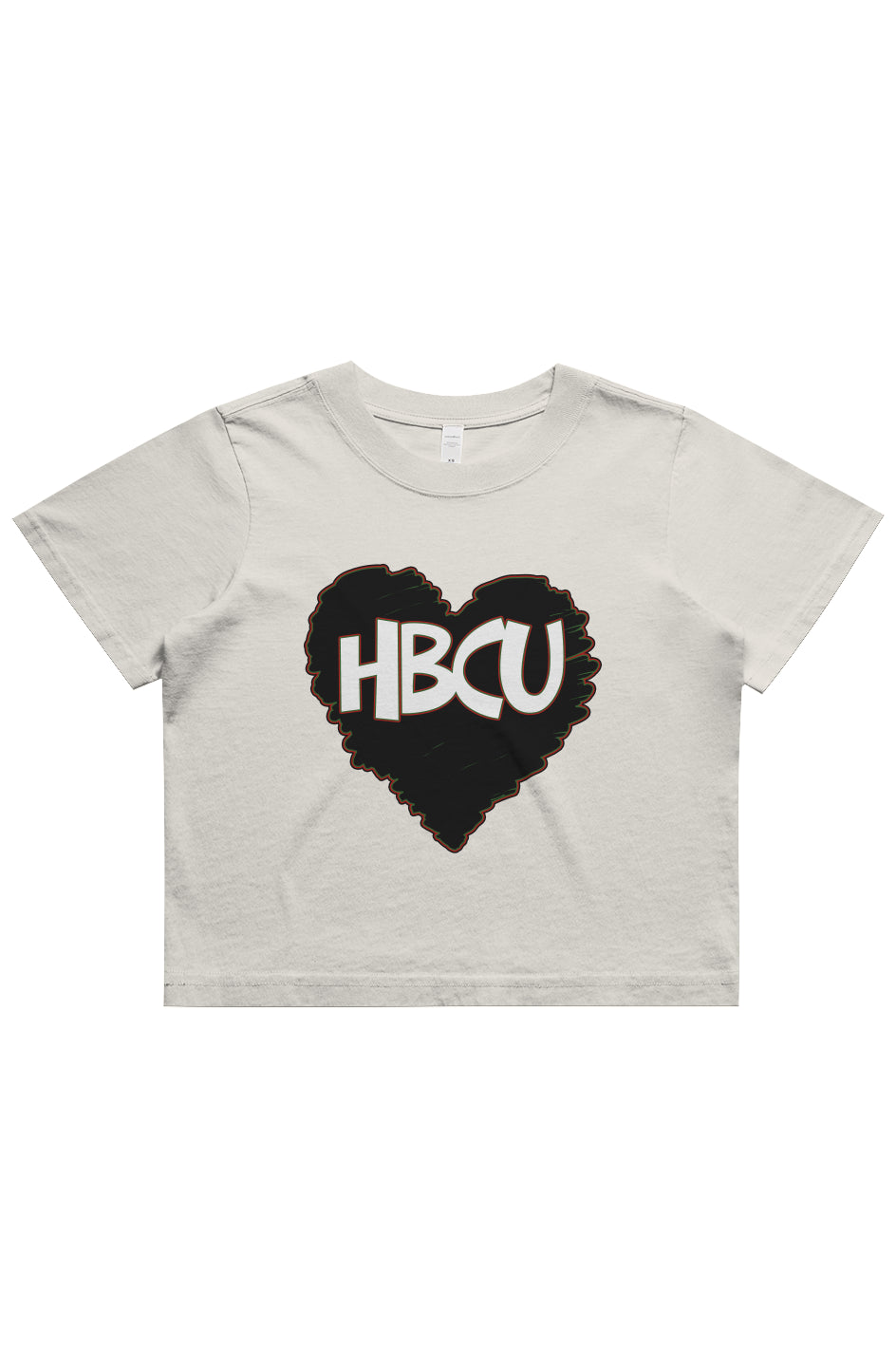 HBCU LOVE Heavy Faded Crop Tee