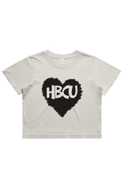 HBCU LOVE Heavy Faded Crop Tee