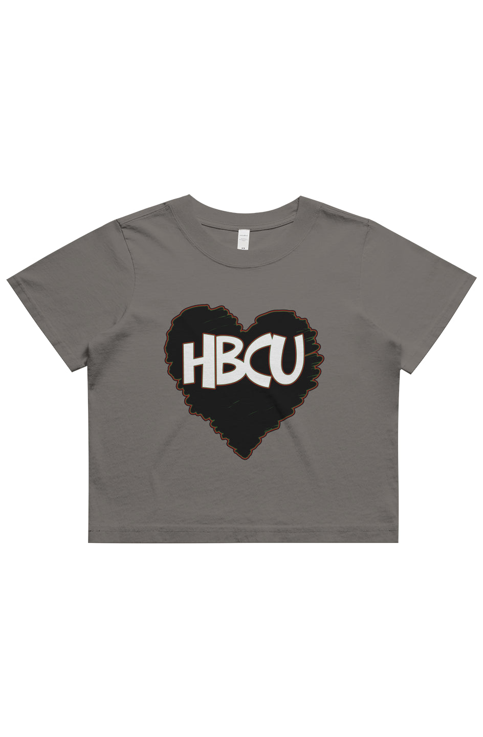 HBCU LOVE Heavy Faded Crop Tee