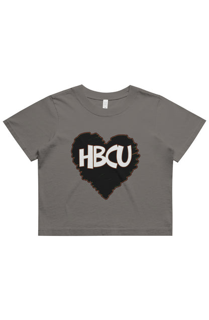 HBCU LOVE Heavy Faded Crop Tee