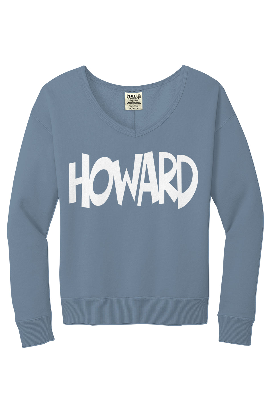 Howard Beach Wash V Neck Sweatshirt