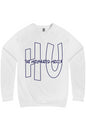 THE Melanated Mecca Large Front Crew Neck