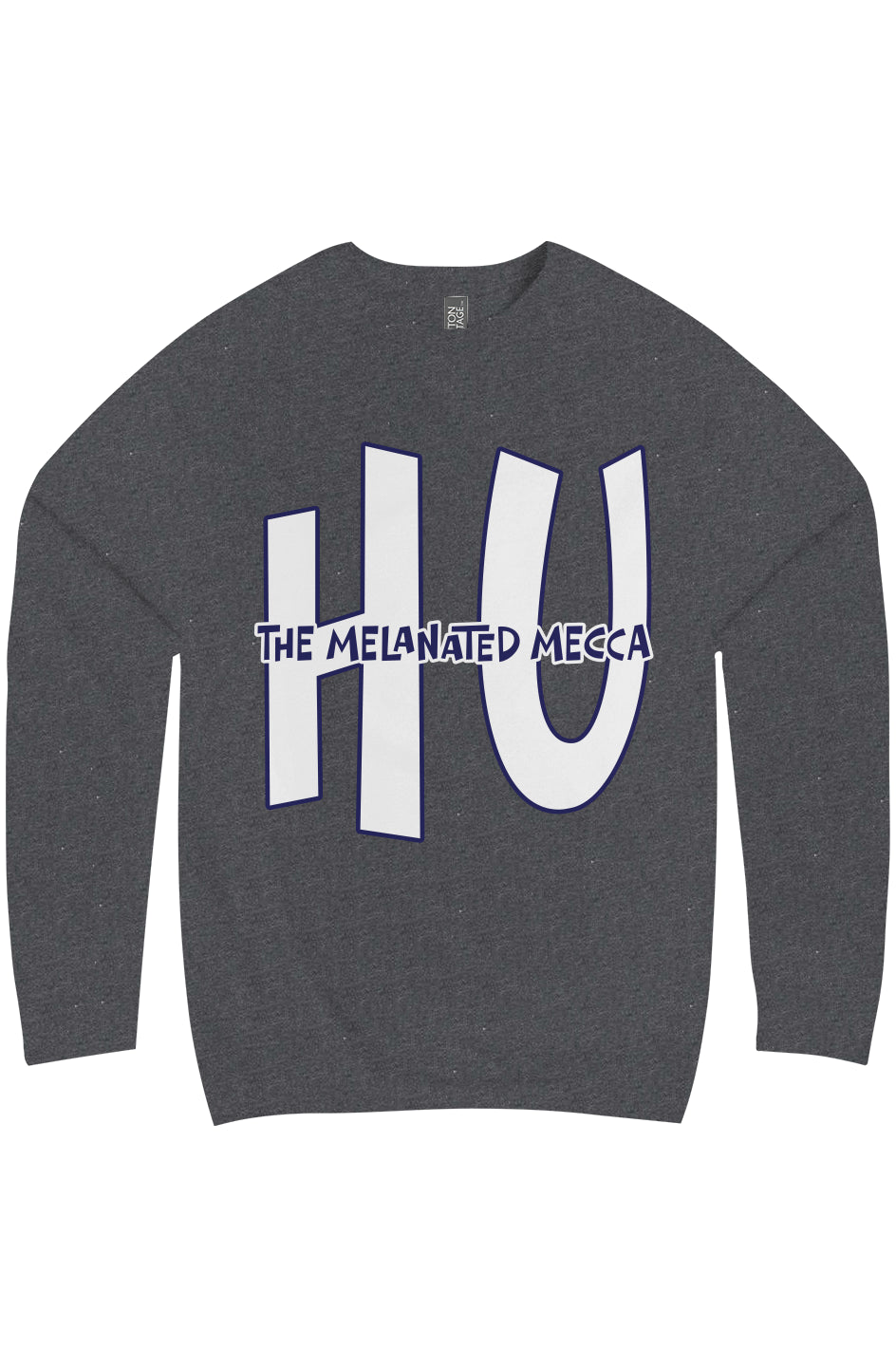 THE Melanated Mecca Large Front Crew Neck