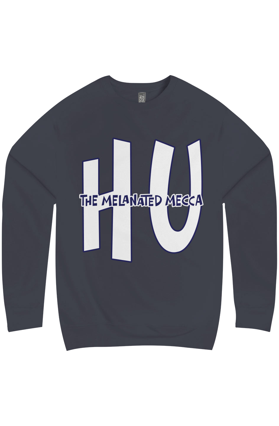 THE Melanated Mecca Large Front Crew Neck