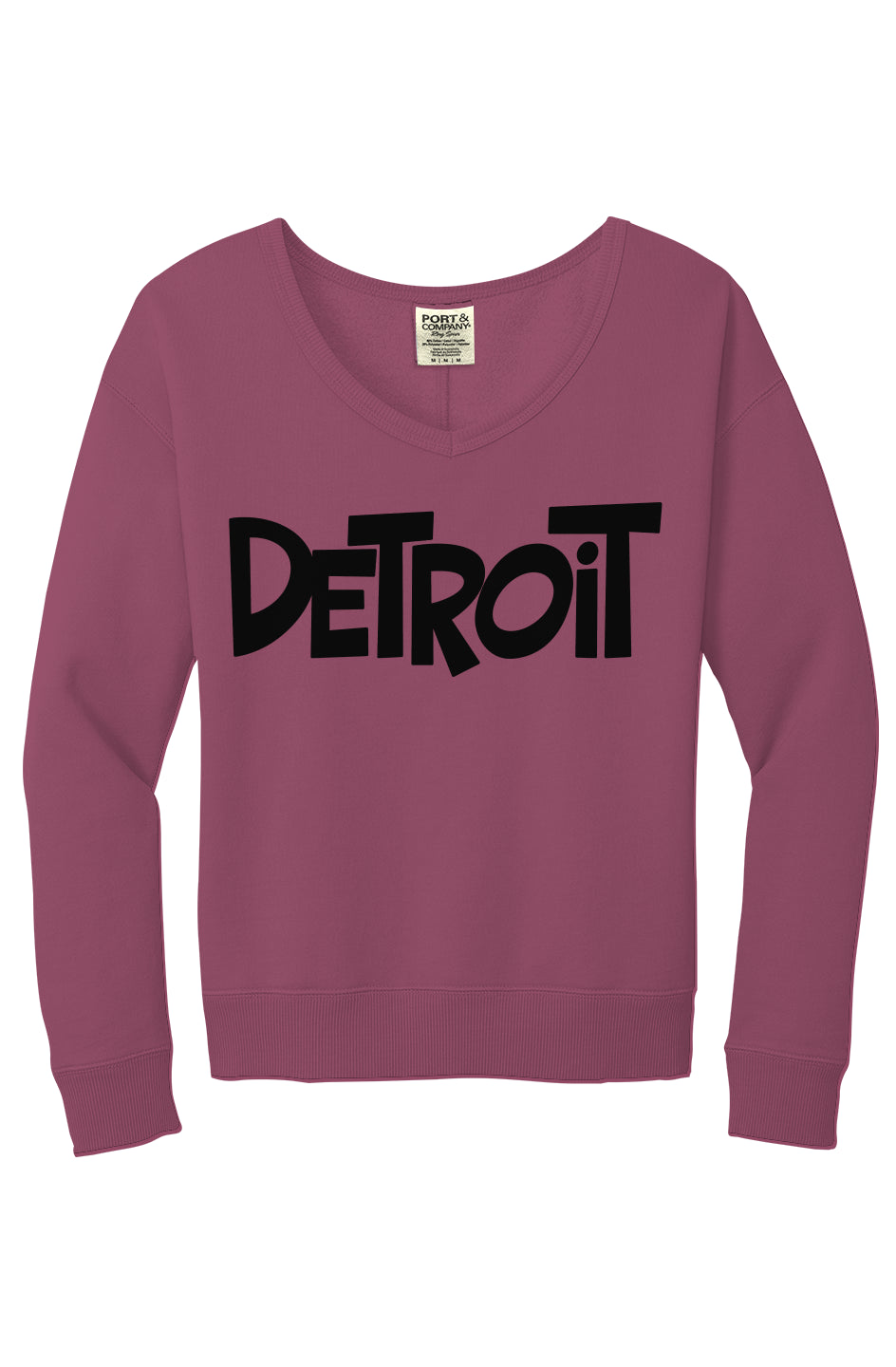 Detroit V-Neck Sweatshirt