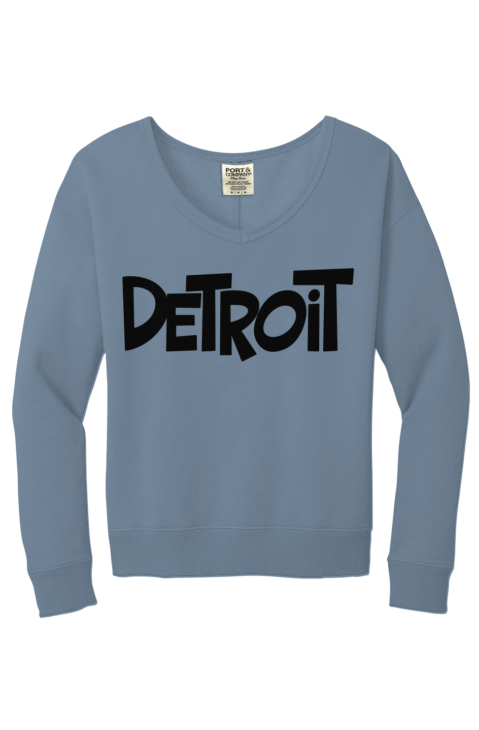 Detroit V-Neck Sweatshirt