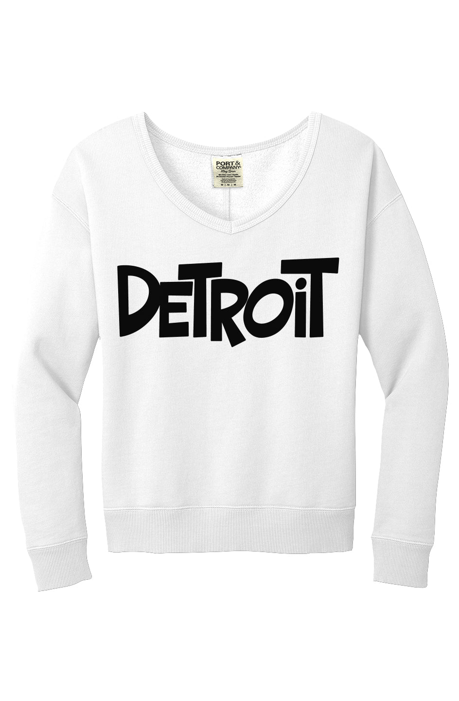 Detroit V-Neck Sweatshirt