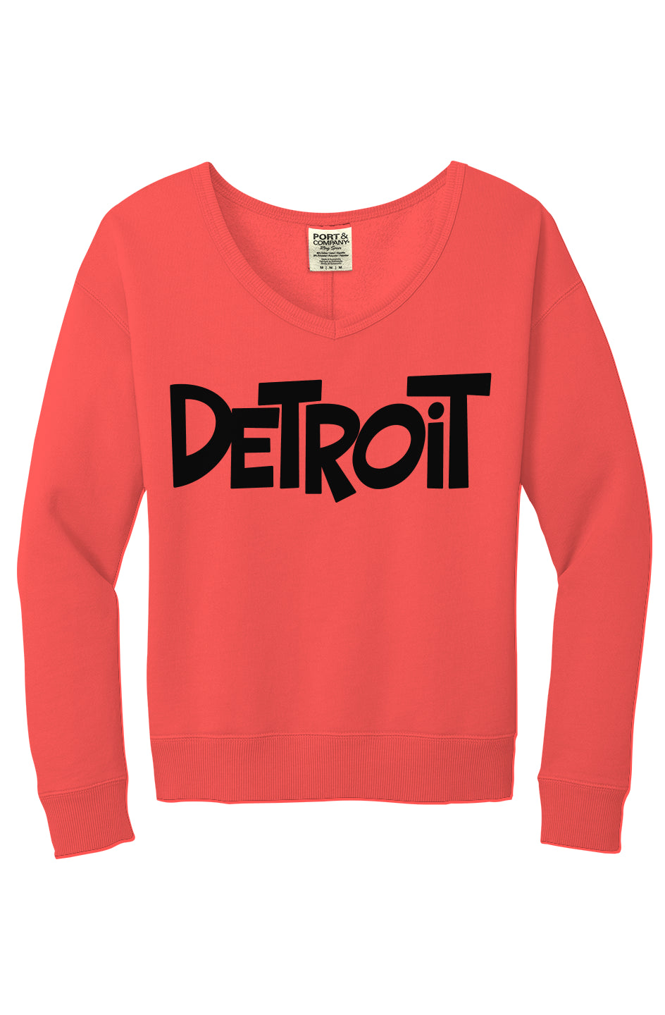 Detroit V-Neck Sweatshirt