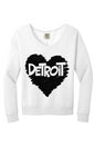 Detroit Love V-Neck Sweatshirt