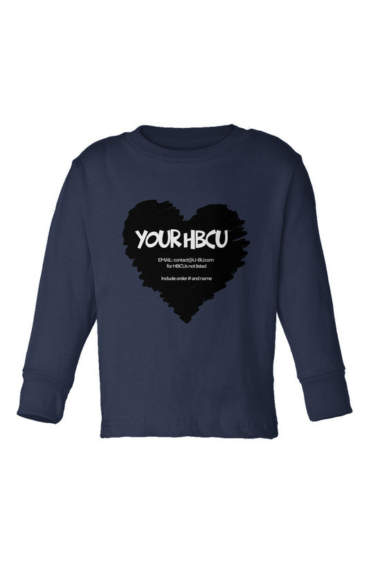 Name Your HBCU Toddler Long Sleeve T-Shirt