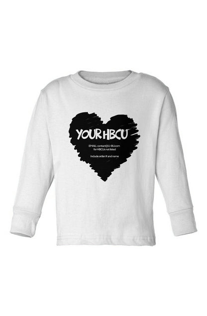 Name Your HBCU Toddler Long Sleeve T-Shirt