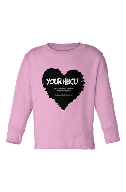 Name Your HBCU Toddler Long Sleeve T-Shirt