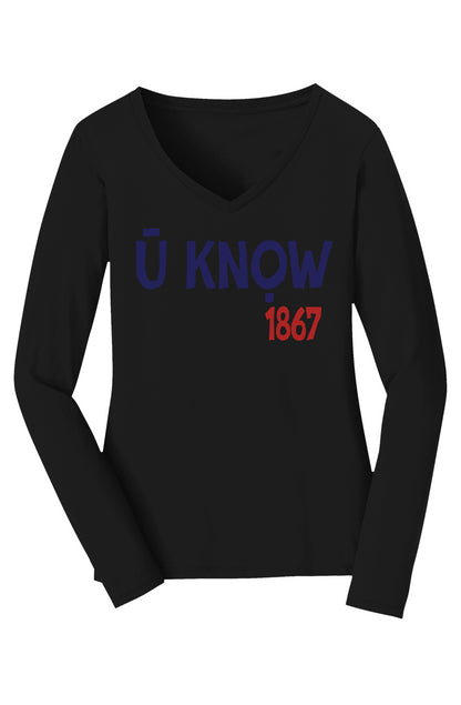U know 1867 Fan Favorite V Neck Tee