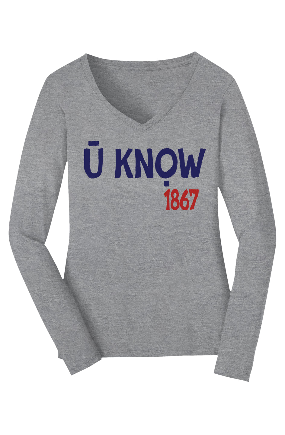 U know 1867 Fan Favorite V Neck Tee