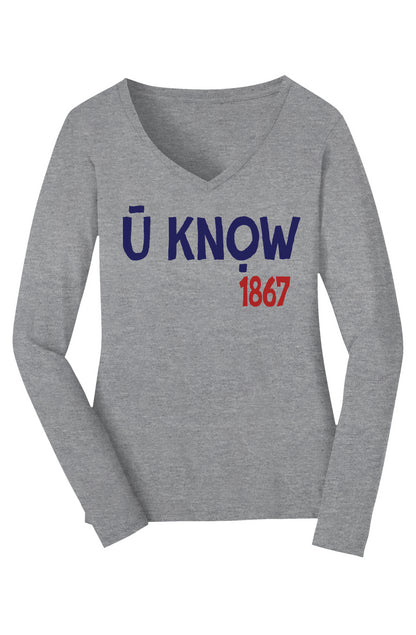 U know 1867 Fan Favorite V Neck Tee