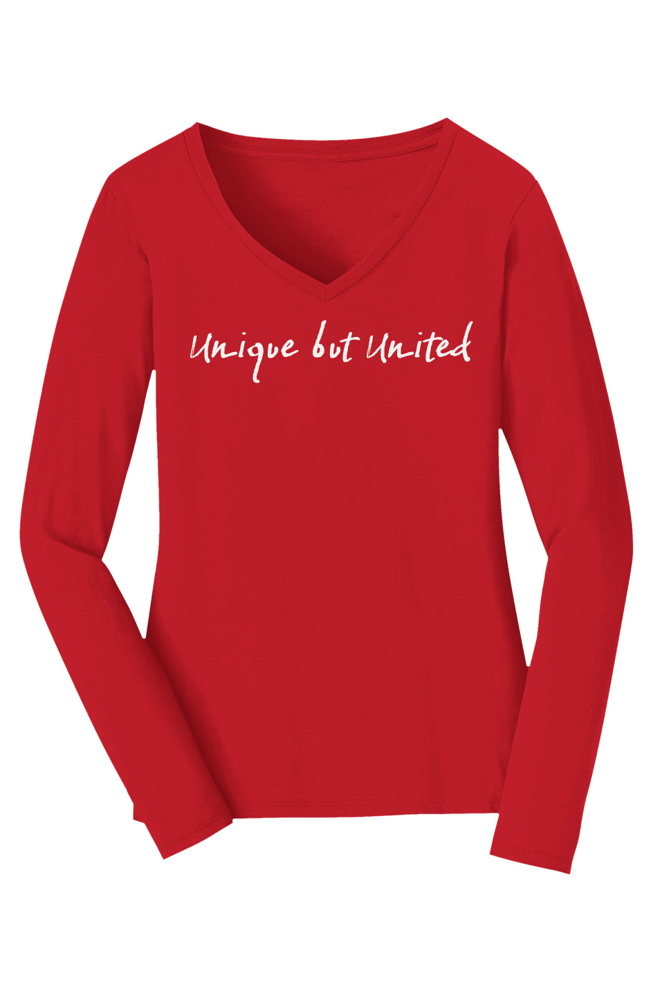 Unique but United Fan Favorite V Neck Tee