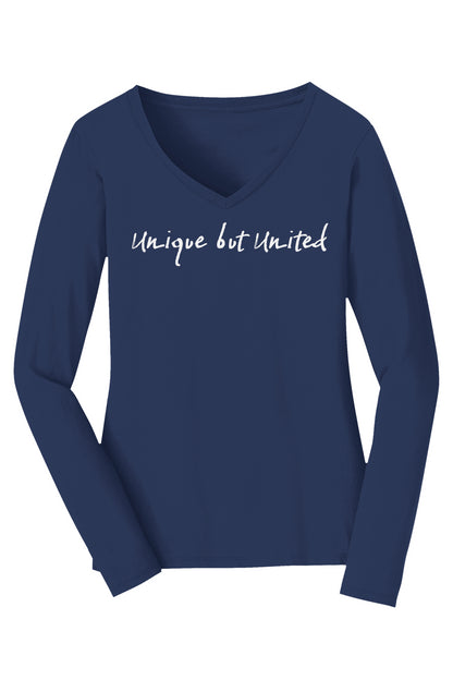 Unique but United Fan Favorite V Neck Tee