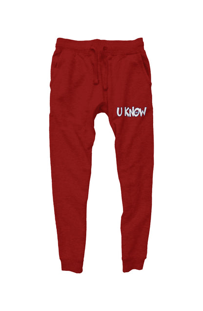 U Know Unisex Premium Joggers