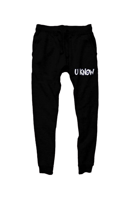 U Know Unisex Premium Joggers