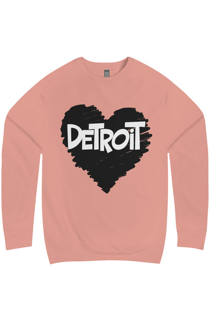 Detroit Love Premium Crew Neck