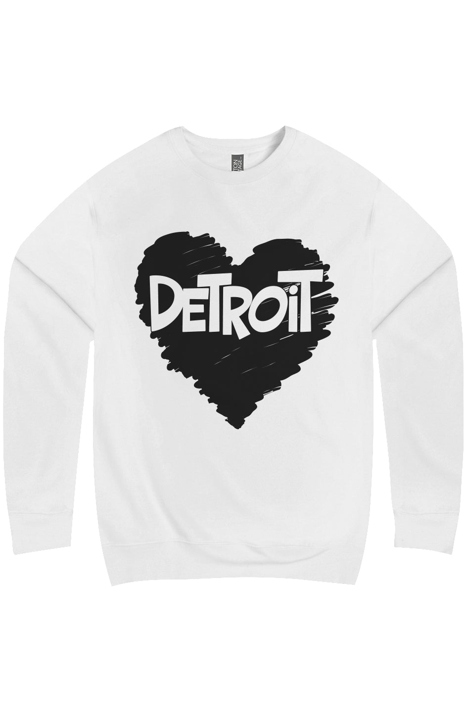 Detroit Love Premium Crew Neck